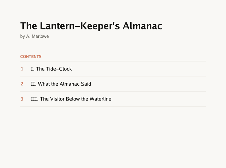 epub reader screenshot