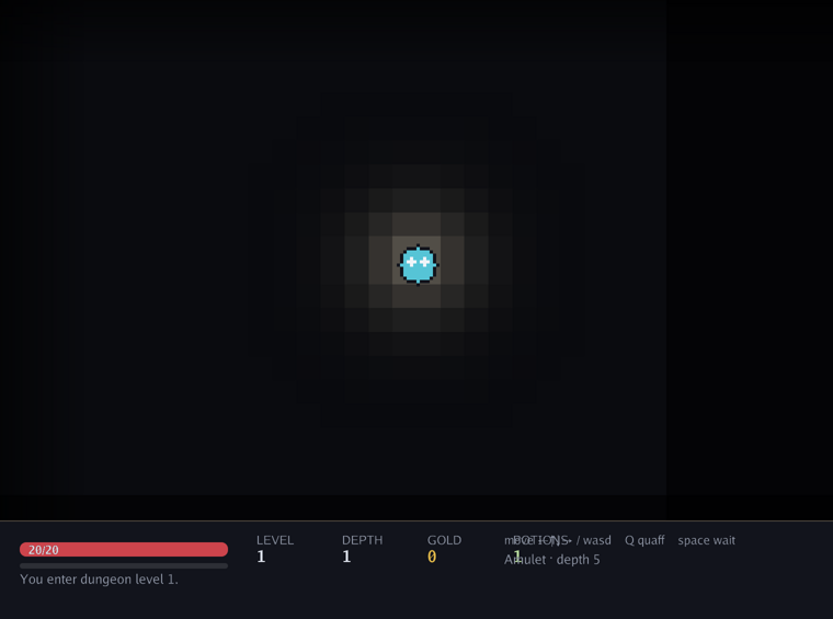 roguelike demo screenshot